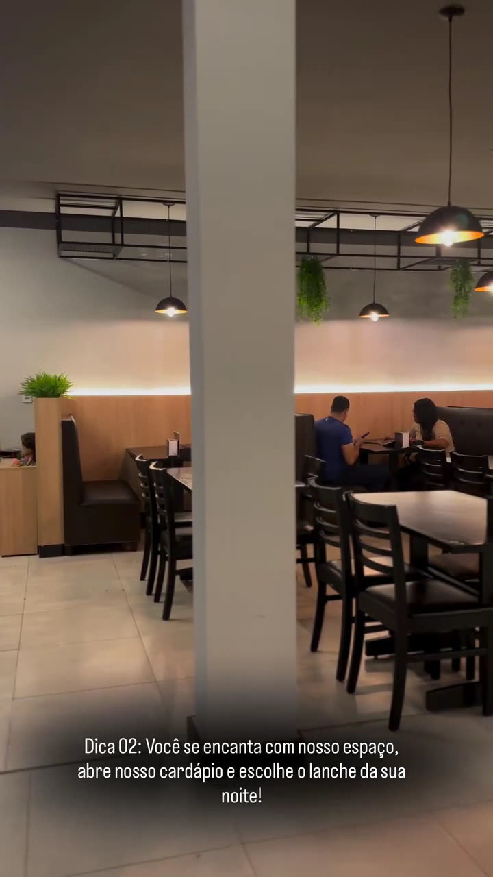 Salão da Hamburgueria do Jhef